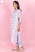 Cotton Kurta And Pant Set With Kota Dupatta In Block Print